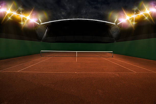 Rénovation d'un terrain de tennis à Cannes