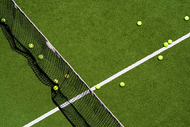 Construction d'un court de tennis à Chartres