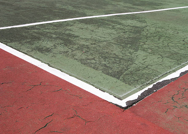 Construction d'un court de tennis en béton poreux à Nice