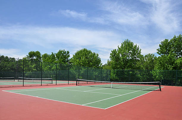 Construction court de tennis Saint-Tropez