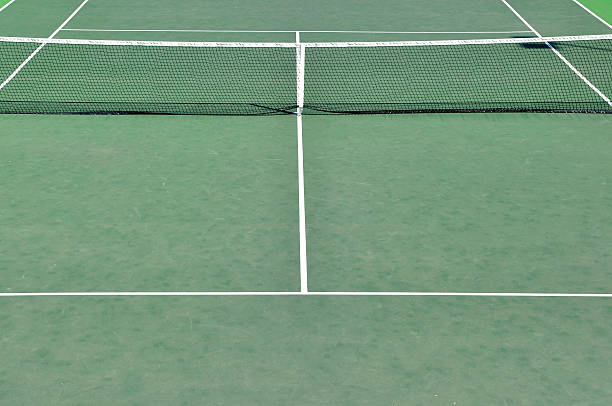 Construction d'un court de tennis à Auxerre